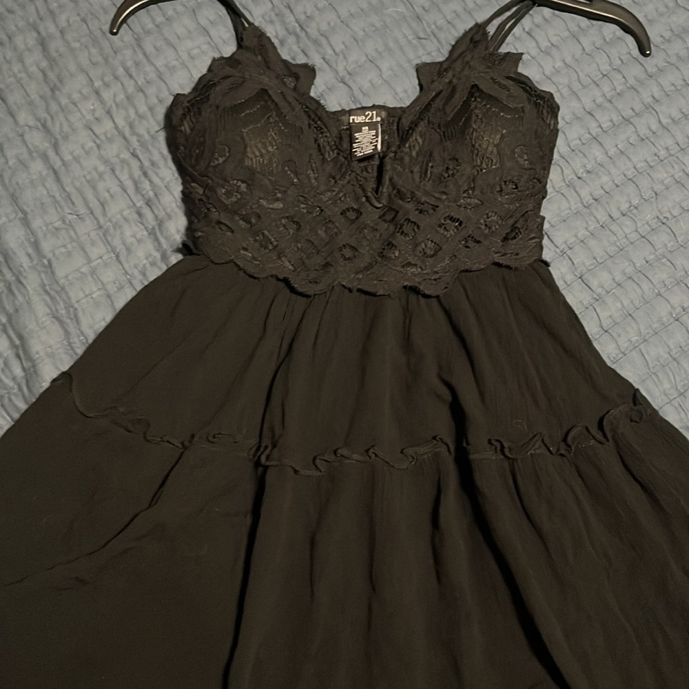 Pretty Black XS Rue21 Dress - Picture 6 of 7
